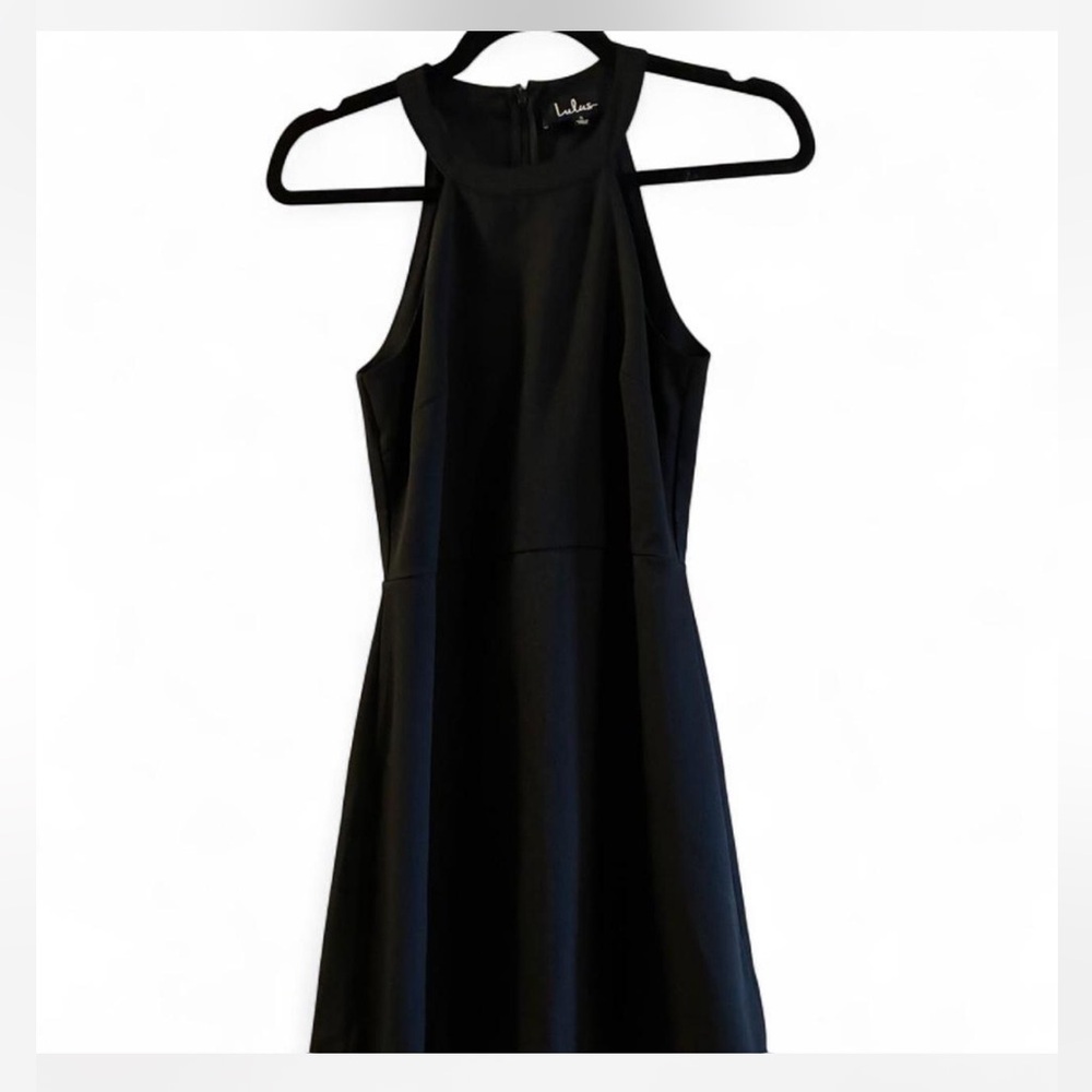 Lulus Mamacita black Haley skater dress Size S - Picture 2 of 4